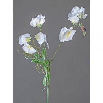 Moderno Flor artística Rama de veza crema Altura 70 cm
