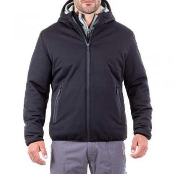 Jeep WATTIERTE SOFTSHELL-J8W Chaqueta, Hombre, Negro, Extra-Large