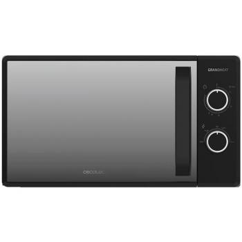 Cecotec ProClean 3040 Mirror Microondas con Grill, Capacidad de 20L, 700W de Potencia, Grill de 800W, 5 Niveles Funcionamiento, Revestimiento Ready2Clean