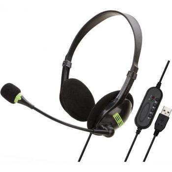 Auriculares Bluetooth V4.1 Inalámbricos para Videojuegos y Centro de Llamadas con Micrófono Manos Libres para Skype