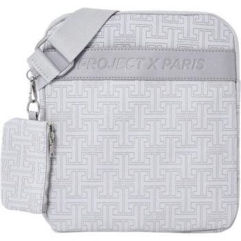 Project X Paris Monogrammed Crossbody Bag - Grey, Unisex