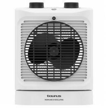 Calefactor Cerámico Oscilante Taurus Tropicano 21 - 2400W, 2 Intensidades, Protección IP21, Función Silence