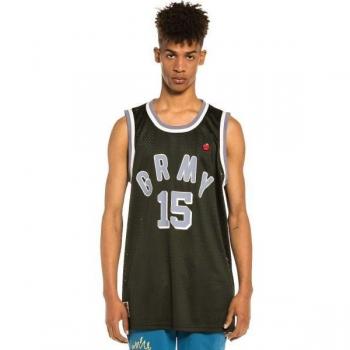 Grimey Trespass Unisex Black Mesh Tank Top