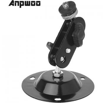 Soporte de Montaje en Pared para Monitor y Cámara de Vigilancia CCTV, Giratorio y Seguro