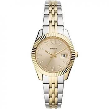 Fossil Scarlette Mini - Reloj Analógico para Mujer en Acero Inoxidable Multicolor ES4949