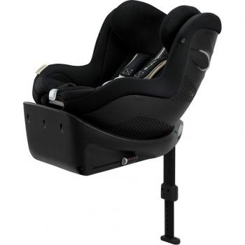 Cybex Sirona Gi i-Size Moon Black + reductor newborn gris - Silla de coche Gr. 0+/1 (40-105cm) con base incluida