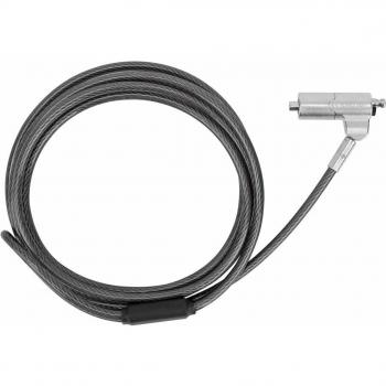 Targus asp65glx mini keyed cable lock defcon nkl silver