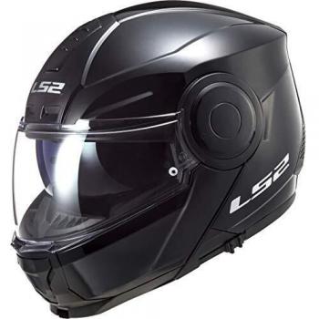 LS2, Casco modular de moto, Scope negro, XS