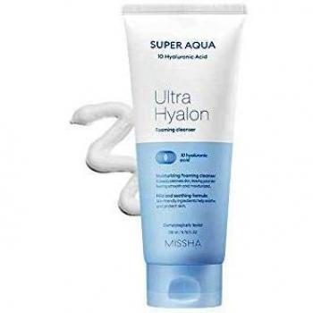 Missha Super Aqua Ultra Hyalron Foaming Cleanser