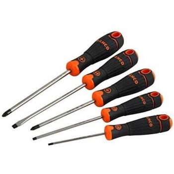 Bahco Multi-Colour 5 Piece Screwdriver Set