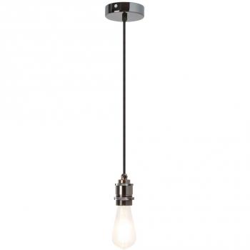 Lámpara Colgante Industrial E27 Negra Metal IP20 Rabalux FIXY