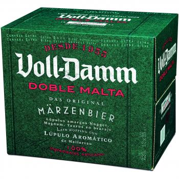 Voll-Damm Cerveza - Paquete de 12 x 250 ml - Total: 3000 ml