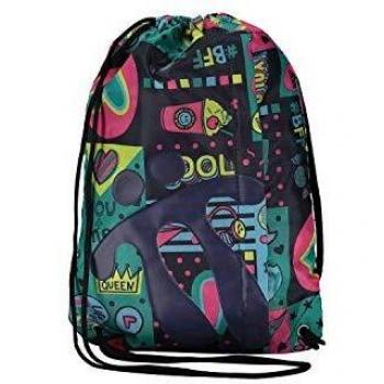 Totto-Mochila Deportiva Cuerdas Estampado Yolo - Curvi