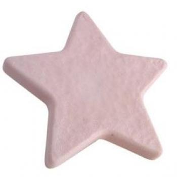 6 pomos tiradores estrella rosa