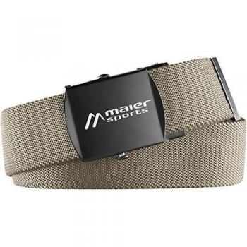 Maier Sports Unisex Tech Belt - Versatile Synthetic Belt in Coriander Green, 110 cm