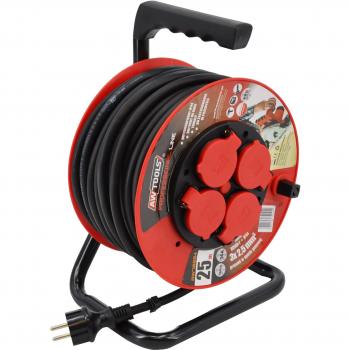 Alargador Profesional Awtools 25m 3x1,5 mm 16A/3680W/IP44