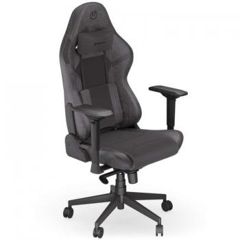 Silla Gaming ENDORFY Scrim BK Negra, Asiento de Malla Transpirable, Reposabrazos Ajustables, Ajuste de Ángulo 90-150º