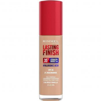 Rimmel Lasting Finish 35H Hydration Boost Hydrating Foundation SPF 20 Shade 150 Rose Vanilla 30 ml