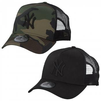 New Era New York Yankees MLB Trucker Cap - Black - Unisex - One Size