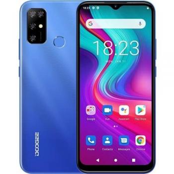 4G Smartphone Libre Android 11 DOOGEE X96, Octa Core 2GB RAM 32GB ROM, Batería 5400mAh, Cámara Tres 8MP, Pantalla HD+ 6,52 Pulgadas Teléfono, Móvil Dual SIM+SD