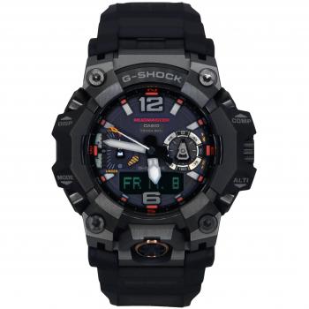 Casio G-Shock Master of G Mudmaster Solar Analog-Digital Men's Watch with Smartphone Link - Black Dial, 200M Water Resistance