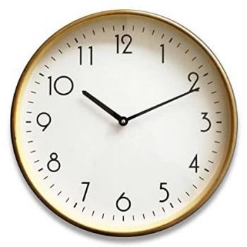 Reloj de Pared Versa Cristal Madera MDF 4,5 x 40 x 40 cm