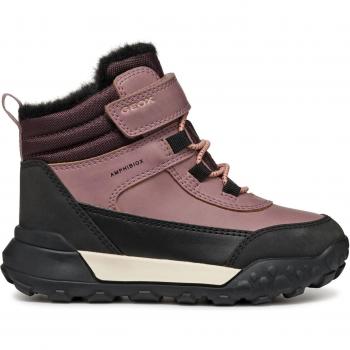 Geox Trekkyup Girls' Winter Boots - Dark Pink, Size 32