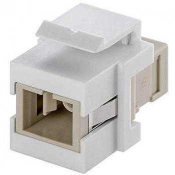 Keystone de fibra óptica SC-Simplex para conexiones de alta velocidad y calidad