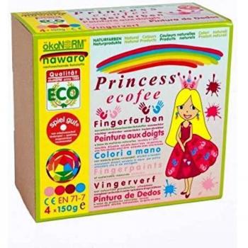 No Name (foreign brand)) Prinzessin Ecofee Fingerfarben 4er Set