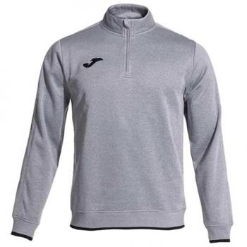 Sudadera de running Joma Olimpiada hombre gris melange negro