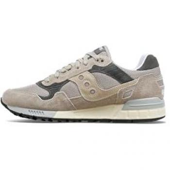 Zapatillas Saucony Shadow 5000 Hombre Beige Agrisado Gris Oscuro 44.5 EU