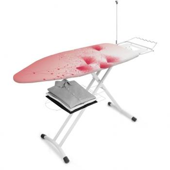 Metaltex Avior - Tabla de Planchar, Tapizado Amapolas, 125x50cm