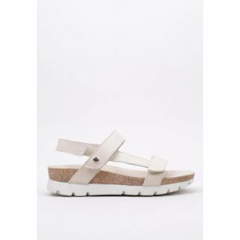 Sandalia con cuña Panama Jack Selma B8 mujer Beige