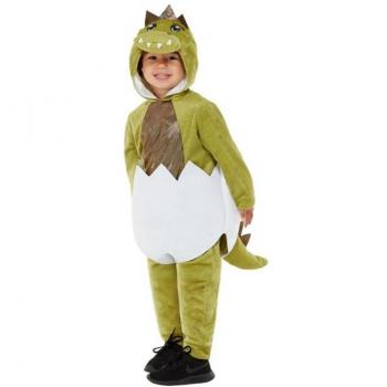 Disfraz de Dinosaurio Verde para niños y bebés
