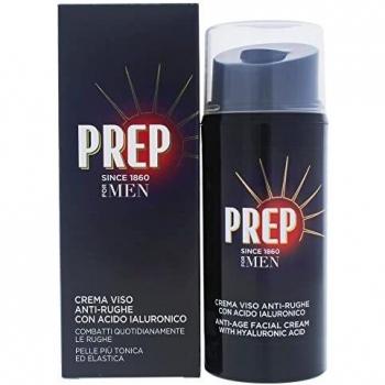 Crema Facial Antiarrugas para Hombre con Ácido Hialurónico y Aceites Vegetales - 75 ml