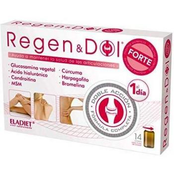 Eladiet Forte Regen&Dol en Viales de 14 ml, Pack de 14 Unidades