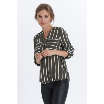 Multicolor Women's Blouse - Kaffe Babara 2XL