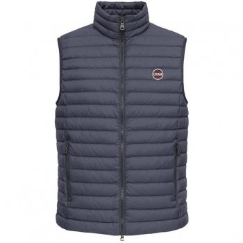 Colmar Men's Sporty Down Vest - Navy Blue/Ice, Size 4XL