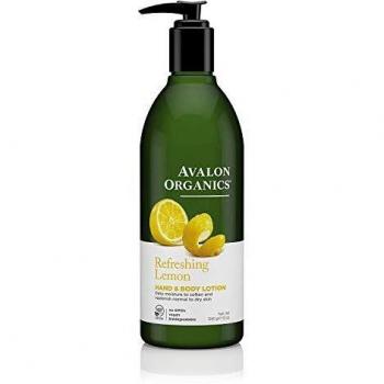Avalon Organics: Hand & Body Lotion, Lemon 12 oz