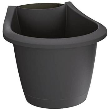 Maceta Respana Belt 3,3L Gris Piedra 217x217x178