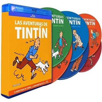 Pack las aventuras de tintin la serie los largometrajes bluray