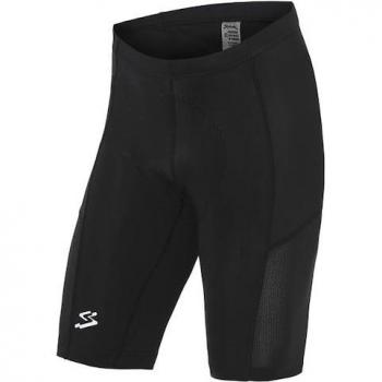 Culote corto de ciclismo Spiuk Roller para hombre, sin tirantes, color negro intenso, talla XL