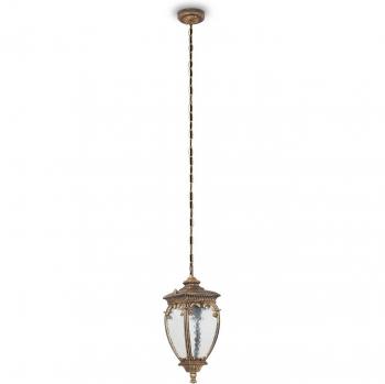 Maytoni Fleur Lámpara Colgante Exterior, Oro y Negro, IP44