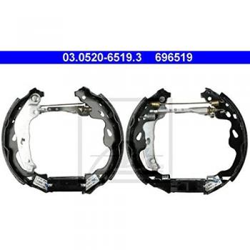 Kit de frenos ATE 03.0520-6519.3, Freno a tambor con cilindro de rueda y accesorios para TOYOTA Yaris I 3/5 puertas