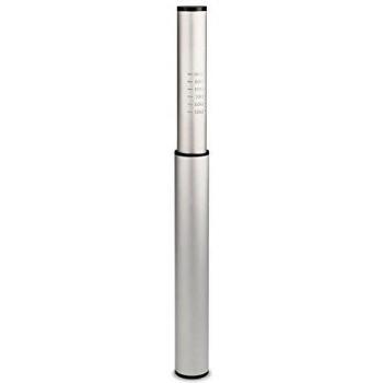 Cartrend 70423 Báscula para medir carga vertical, para remolques y caravanas, hasta 100 kg, aluminio