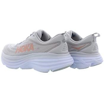 HOKA Bondi 8 Women's Road Running Shoes in Harbor Mist/Lunar Rock, Size 43.5