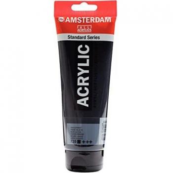 ac ACRILICO AMSTERDAM 250ml.735-NEGRO OXIDO