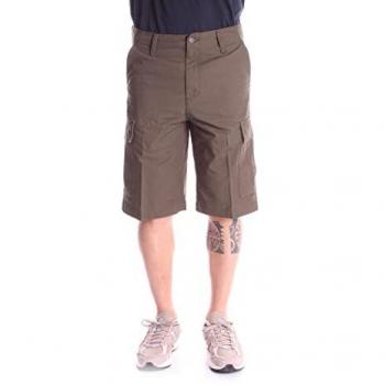 Carhartt WIP Regular Cargo Shorts - Rinsed Cypress Green - 100% Cotton - Size W32