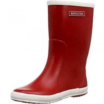 Bergstein Bn Rainbootr, Botines Unisex niños, Rojo Rojo, 22 EU