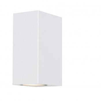 Aplique de Exterior CRISTAL RECORD Confo Evo 2xGU10 IP44 Blanco - Estilo Versátil y Funcionalidad